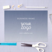 Papier Mousseline Couleur de dégradé modifiable de votre logo (Artisanat)