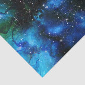 Papier Mousseline Couleur d'eau cosmique 5 (Détail)