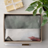 Papier Mousseline Couleur d'eau de la découpage de Noël du loup (Cadeau)