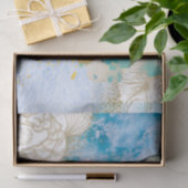 Papier Mousseline Couleur d'eau douce Dolphin Shell (Cadeau)