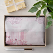 Papier Mousseline Couleur d'eau rose Série de Noël Design 3 (Cadeau)