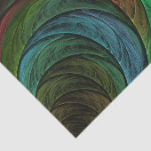 Papier Mousseline Couleur Gloire Moderne Art Abstrait Motif Élégant (Détail)