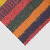 Papier Mousseline Couleur indienne indigène d'arc-en-ciel (Détail)