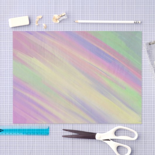 Papier Mousseline Couleur multiple (Artisanat)