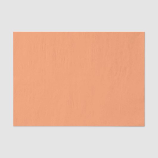 Papier Mousseline Couleur orange douce (Recto)
