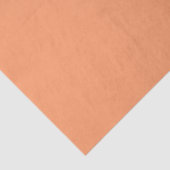 Papier Mousseline Couleur orange douce (Détail)
