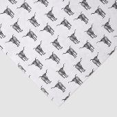 Papier Mousseline COULEUR PERSONNALISÉE DE London-Texas (Détail)