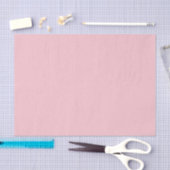 Papier Mousseline Couleur rose pâle (Artisanat)