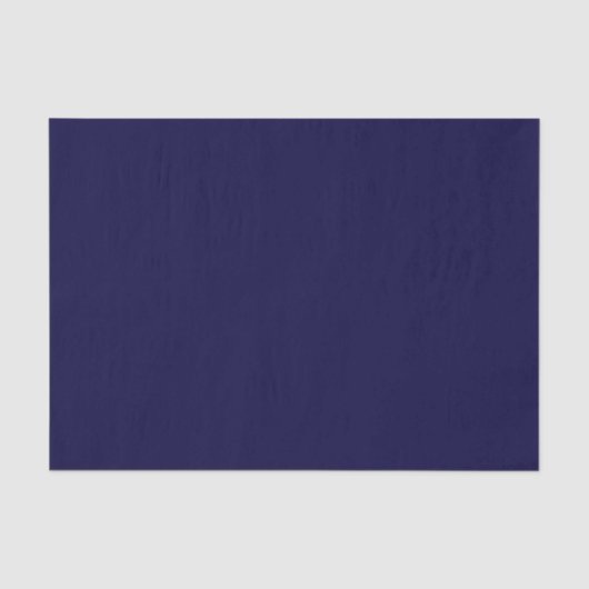 Papier Mousseline Couleur solide : bleu marine (Recto)