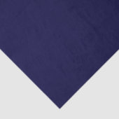 Papier Mousseline Couleur solide : bleu marine (Détail)