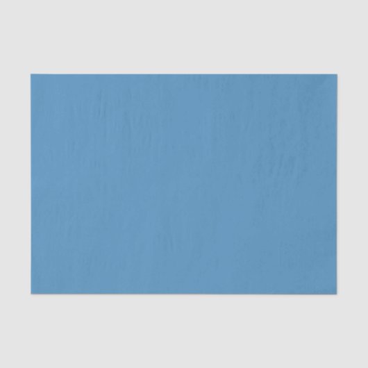 Papier Mousseline Couleur solide bleu profond (Recto)