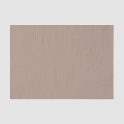 Papier Mousseline Couleur solide Brown neutre chaud (Recto)