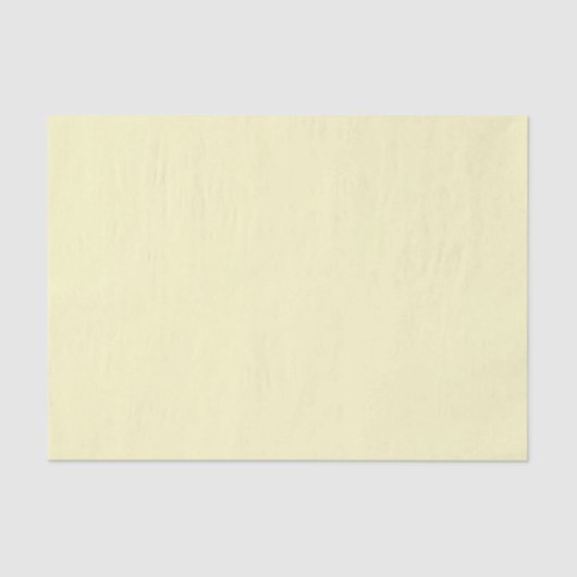Papier Mousseline Couleur solide de chiffon citron (Recto)
