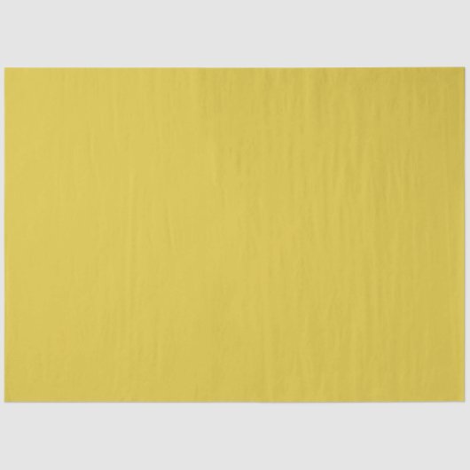 Papier Mousseline Couleur solide jaune poussiéreux (Recto)