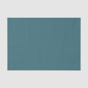 Papier Mousseline Couleur solide Peacock Blue (Turquoise foncé ou Aq