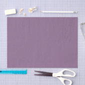 Papier Mousseline Couleur solide Plum (Artisanat)