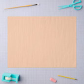 Papier Mousseline Couleur solide profonde Peach (Artisanat)
