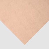 Papier Mousseline Couleur solide profonde Peach (Détail)