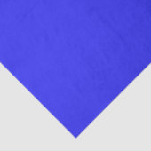 Papier Mousseline Couleur solide - ultramarine électrique (Détail)