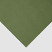 Papier Mousseline Couleur solide verte de mousse foncée (Détail)