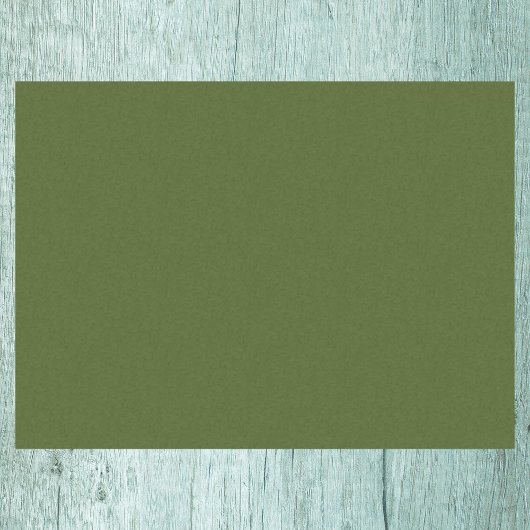 Papier Mousseline Couleur solide verte de mousse foncée