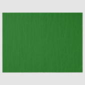 Papier Mousseline Couleur solide verte de Noël (Recto)
