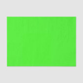 Papier Mousseline Couleur solide verte néon (Recto)