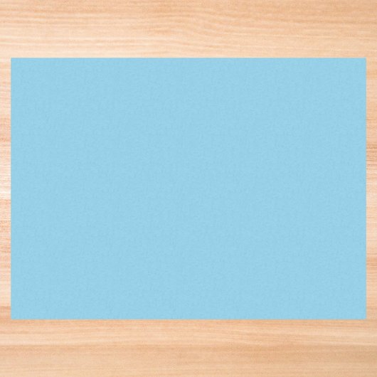 Papier Mousseline Couleur uni bleu ciel