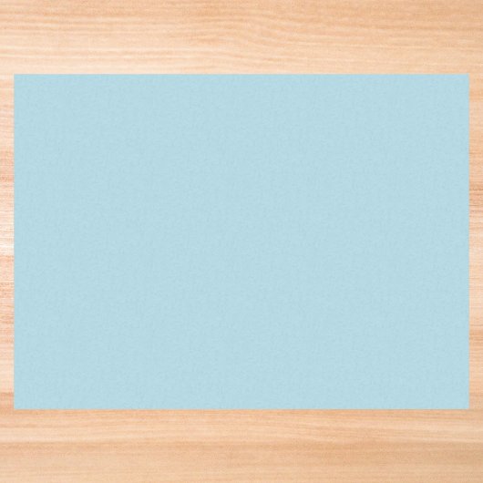 Papier Mousseline Couleur uni bleu clair