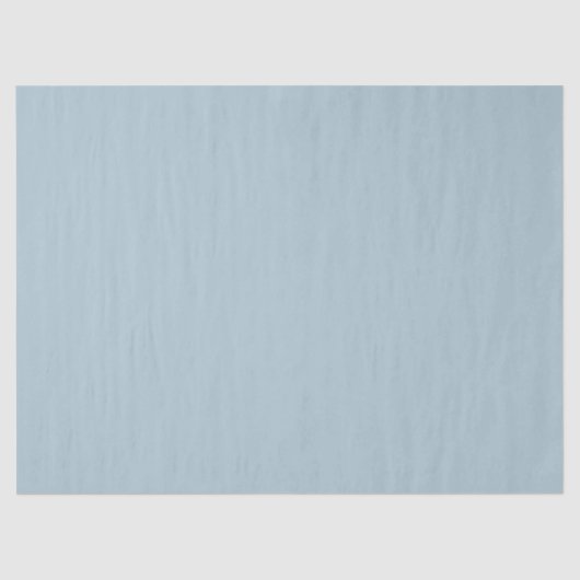 Papier Mousseline Couleur uni bleu pastel (Recto)