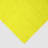 Papier Mousseline Couleur uni jaune néon (Détail)