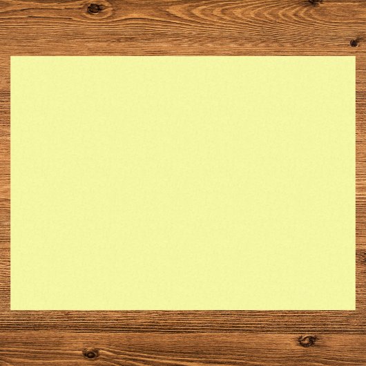 Papier Mousseline Couleur uni jaune pastel