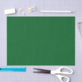Papier Mousseline Couleur Uni Vert Foncé Moderne de la Forêt (Artisanat)