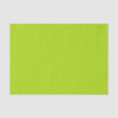 Papier Mousseline Couleur vert citron uni (Recto)
