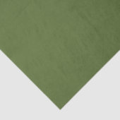 Papier Mousseline couleur vert foncé (Détail)