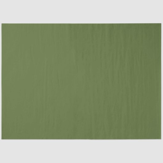 Papier Mousseline couleur vert foncé (Recto)