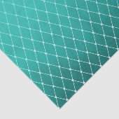 Papier Mousseline Couleur verte turquoise de tache avec le motif de (Détail)