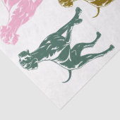 Papier Mousseline Couleur Weimaraner  (Détail)