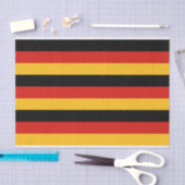 Papier Mousseline COULEURS ALLEMANDES DE DRAPEAU + vos idées (Artisanat)