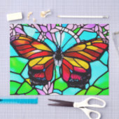 Papier Mousseline Couleurs de feu Moth Papillon découpage (Artisanat)