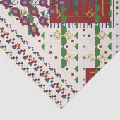 Papier Mousseline Couleurs de Noël (Détail)