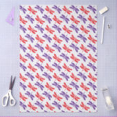 Papier Mousseline Couleurs DIY, Libellules Rouge Violet (Artisanat)