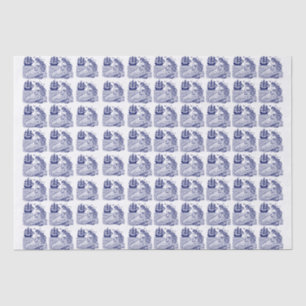 Papier Mousseline Couleurs DIY Mermaid Sirène Schooner Bateau Bleu S