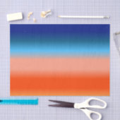 Papier Mousseline Couleurs du lever du soleil (Artisanat)