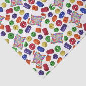 Papier Mousseline Couleurs du papier de tissus (Détail)