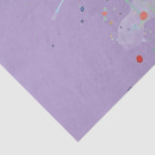 Papier Mousseline Couleurs élégantes de Mardi Gras Découpage (Détail)