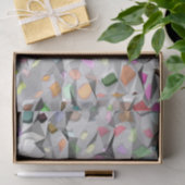 Papier Mousseline Couleurs Papier de tissu Crevé (Cadeau)