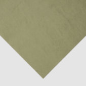 Papier Mousseline Couleurs tendance - Couleur vert olive - Solide (Détail)