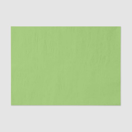 Papier Mousseline Couleurs Tendances - Kiwi Vert Couleur - Solide (Recto)