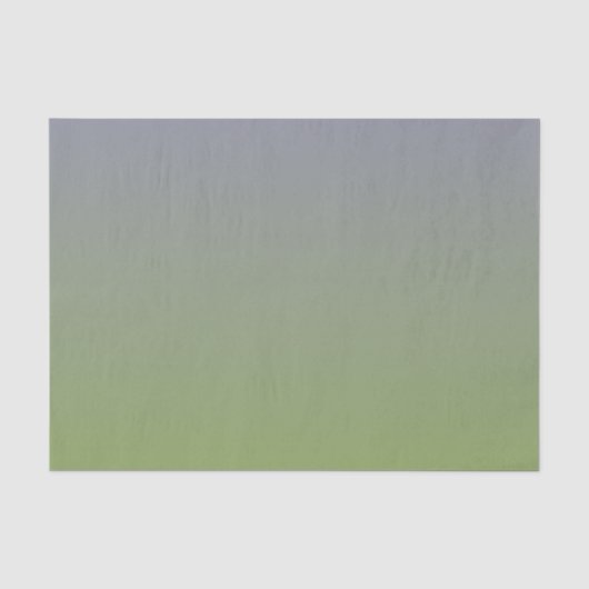 Papier Mousseline Couleurs vert et gris (Recto)